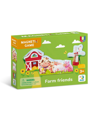 Dodo magnetinė dėlionė Ūkis (8 el.)