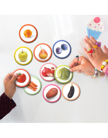 Dodo magnetukai Vaisiai ir daržovės (36 el.)