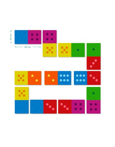 Dodo stalo žaidimas Klasikinis domino