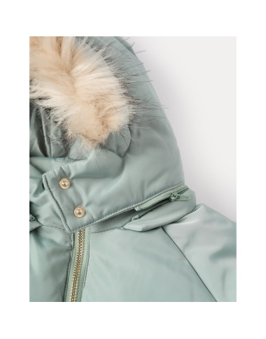 ZIPPY žalsva striukė mergaitei (3/4-13/14 m) iš priekio