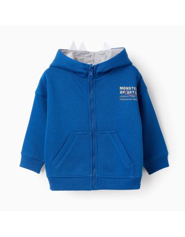 ZIPPY mėlynas džemperis Monstriukas (6/9-24/36 mėn)