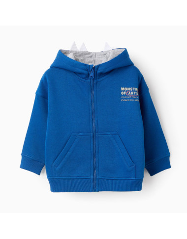 ZIPPY mėlynas džemperis Monstriukas (6/9-24/36 mėn)