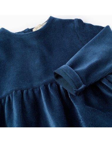 ZIPPY velvetinė suknelė (6/9-24/36 mėn)