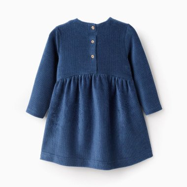 ZIPPY velvetinė suknelė (6/9-24/36 mėn) iš nugaros