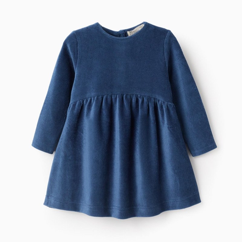 ZIPPY velvetinė suknelė (6/9-24/36 mėn)