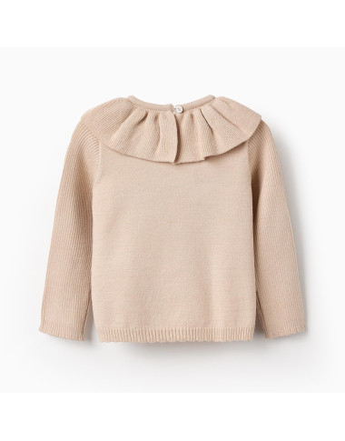 ZIPPY rudas megztukas mergaitei (6/9-24/36 mėn)