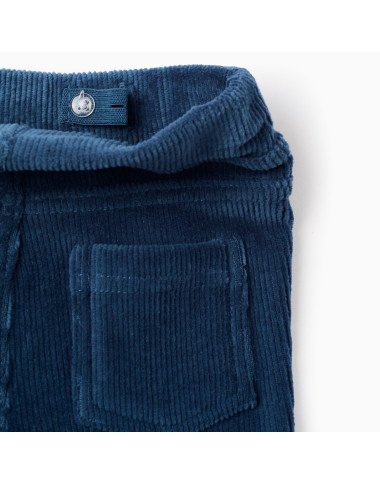 ZIPPY mėlynos velvetinės kelnės (6/9-24/36 mėn)