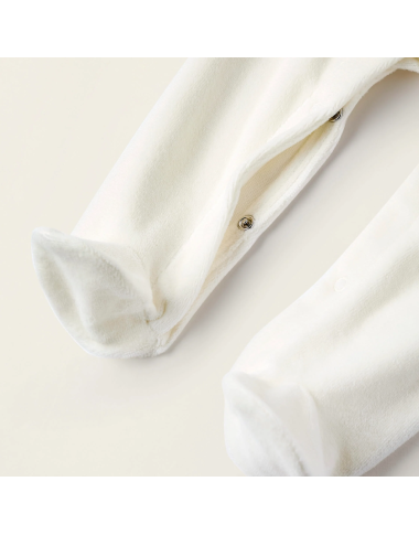 ZIPPY balti veliūriniai šliaužtinukai (0/1-18/24 mėn) ZIPPY balti veliūriniai šliaužtinukai (0/1-18/24 mėn)