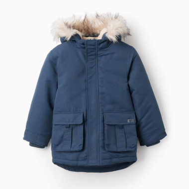 ZIPPY tamsiai mėlyna striukė berniukui (3/4-13/14 m.)