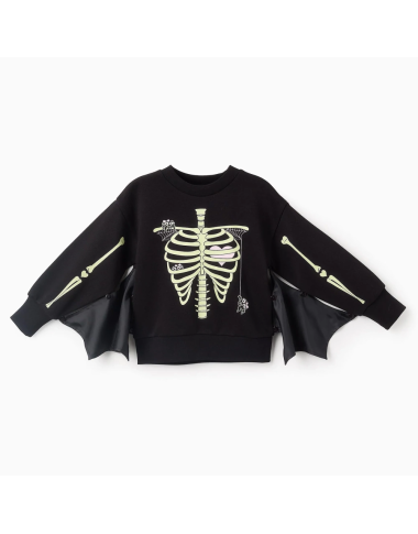 ZIPPY džemperis mergaitėms Skeletas (3/4-13/14 m)