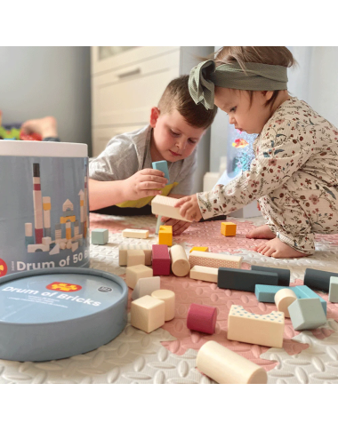 Bigjigs koka klucīši - Koka rotaļlietas - Lapute.lt