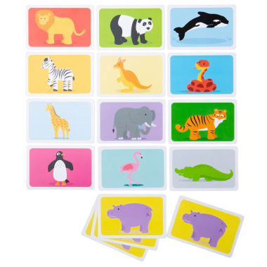 Bigjigs kortų žaidimas Gyvūnai