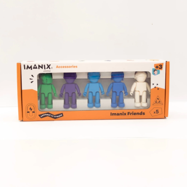 Imanix magnetiniai žmogeliukai (5 vnt.) ir jų pakuotė