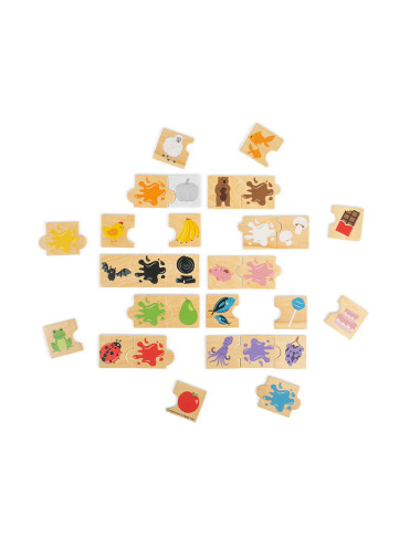 Bigjigs koka puzles - Puzles bērniem - Lapute.lt