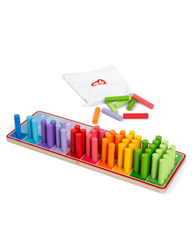 Bigjigs mediniai skaičiavimo pagaliukai