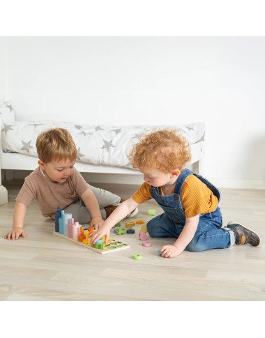 Bigjigs lavinamasis žaislas Skaičių lenta