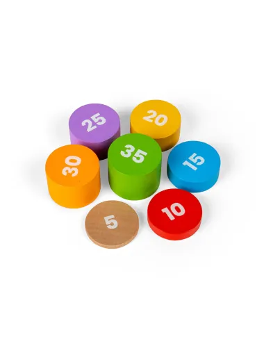 Bigjigs koka aktivitāšu trijstūris - Koka rotaļlietas bērniem - Lapute.lt