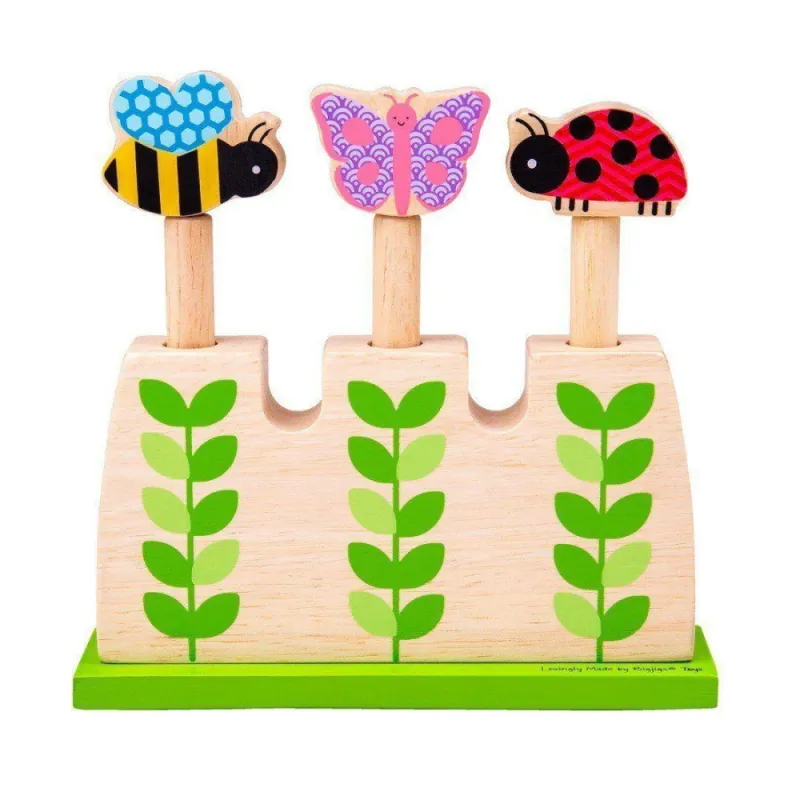 Bigjigs koka aktivitāšu trijstūris - Koka rotaļlietas bērniem - Lapute.lt