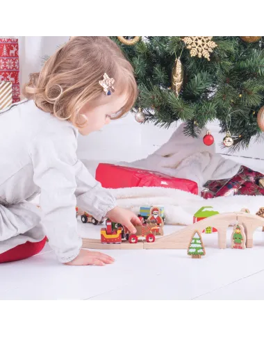 Bigjigs Lauku vilciens - Koka vilcieni - Lapute.lt