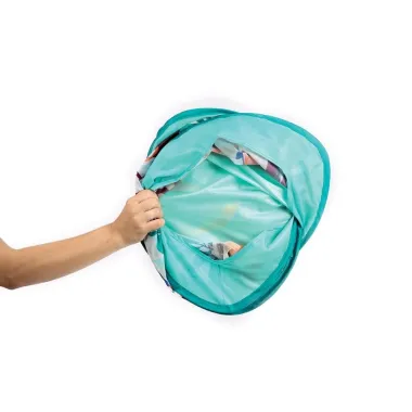 Ludi kamuoliukų baseinas Džiunglės kompaktiškai sulankstytas