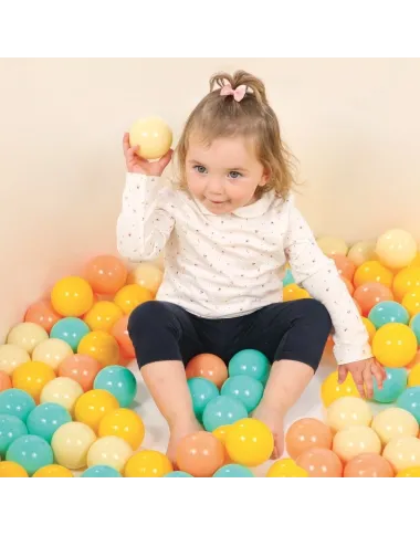 Ludi spalvoti kamuoliukai, 60 vnt.