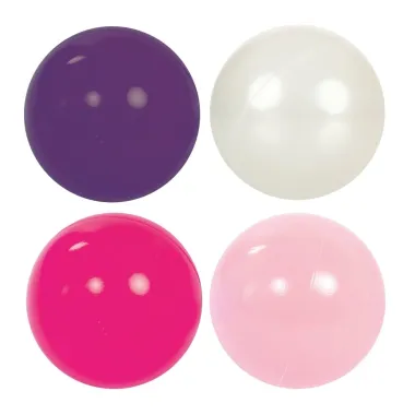 Ludi spalvoti kamuoliukai Rausvi, 60 vnt. ir galimos spalvos