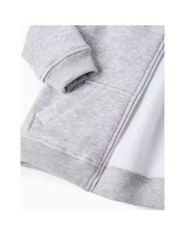 ZIPPY pilkas termo džemperis (6/9-24/36 mėn) iš priekio