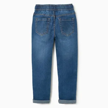 ZIPPY mėlyni džinsai berniukams (3/4-13/14 m) iš nugaros