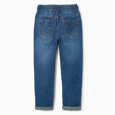 ZIPPY mėlyni džinsai berniukams (3/4-13/14 m) iš nugaros