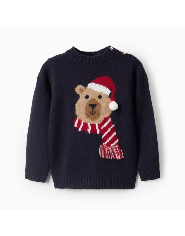 ZIPPY Kalėdinis megztukas Meškiukas (18/24-24/36 mėn)