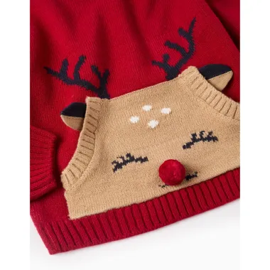 ZIPPY Kalėdinis megztukas Elnias (3/4-13/14 m) iš arti