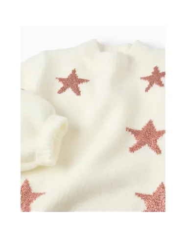 ZIPPY baltas megztukas Žvaigždės (3/4-13/14 m)