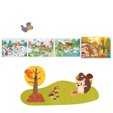 Dodo dėlionė vaikams Derliaus metas (60 det.) ir kitos tos pačios linijos dėlionės