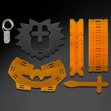 KOSMOS creatto Mēnessgaismas zilonis radošais komplekts