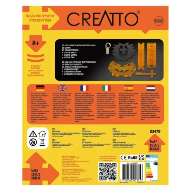 KOSMOS creatto Mēnessgaismas zilonis radošais komplekts