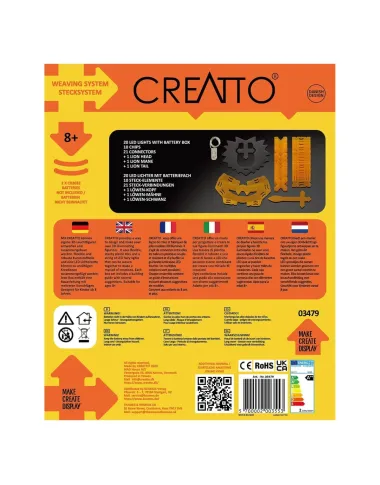 KOSMOS creatto Mēnessgaismas zilonis radošais komplekts