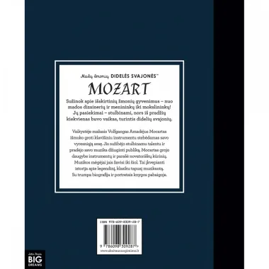 Mažų žmonių didelės svajonės: MOZART nugarėlė