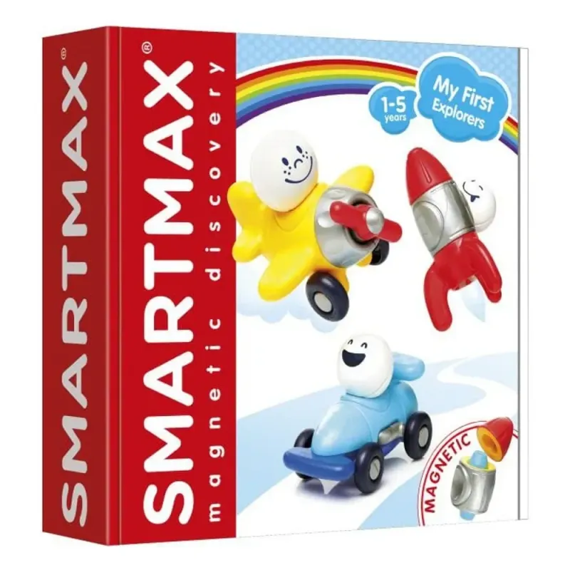 SmartMax magnētiskie klucīši My First Build & Drive - Izglītojošas rotaļlietas bērniem no 1 gada - Izglītojošas rotaļlietas bērn SmartMax magnētiskie klucīši My First Build & Drive - Izglītojošas rotaļlietas bērniem no 1 gada - Izglītojošas rotaļlietas bērn