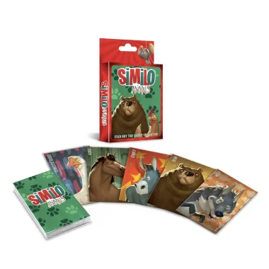 Kortų žaidimas Similo Animals - pakuotė ir kortos
