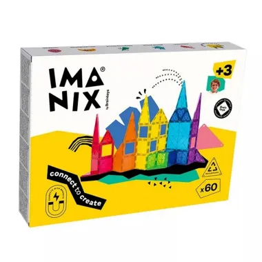 Imanix klasiskais magnētiskais konstruktors (60 gab.)