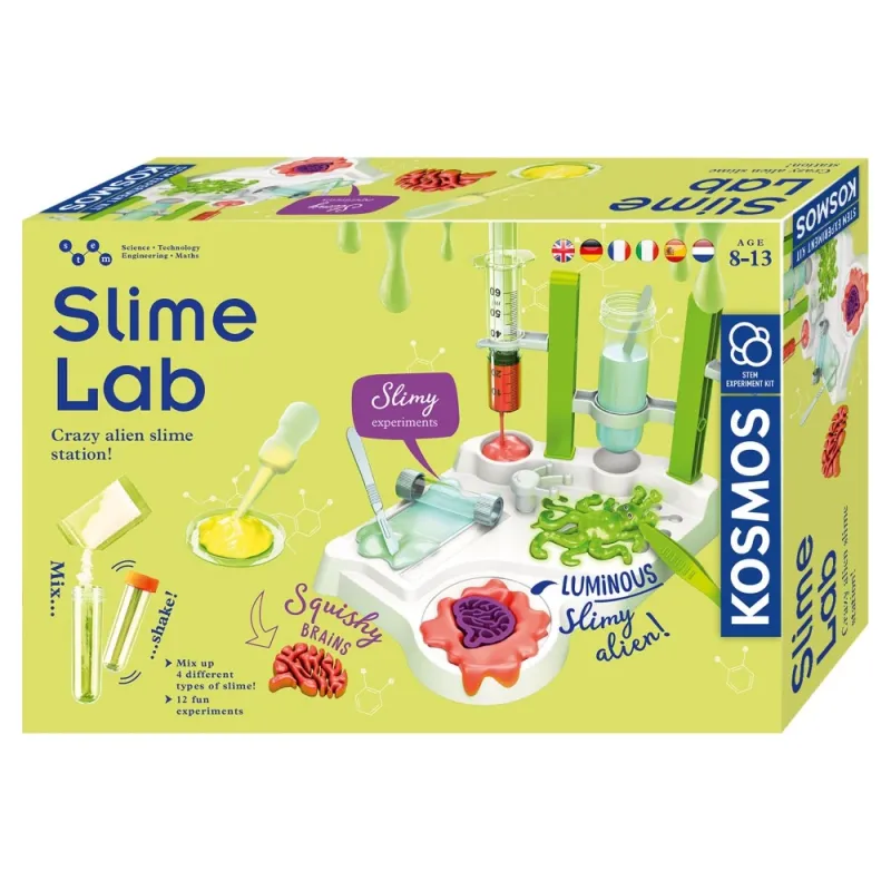 KOSMOS mokslinis rinkinys Slime Lab - pakuotė