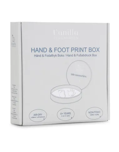 Balts rāmītis ar mazuļa rokas/pēdas nospiedumu - Lapute.lt