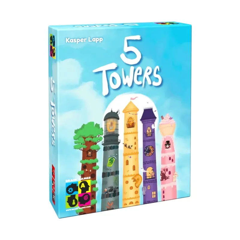 Kortų žaidimas 5 Towers Kortų žaidimas 5 Towers