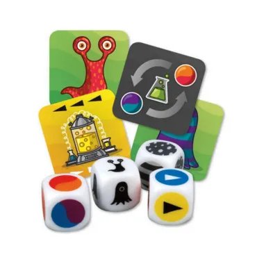 Kortų žaidimas Panic Lab, kelios detalės