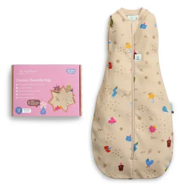 ergoPouch Swaddle miegmaišis kūdikiui 1.0TOG (3-6 mėn.) ir pakuotė