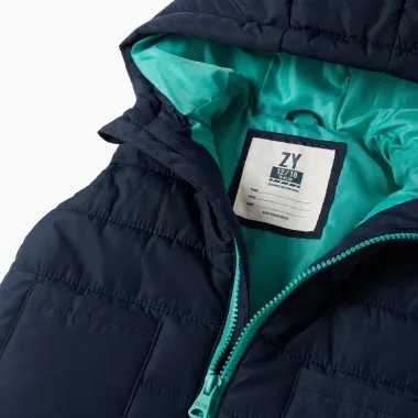 ZIPPY tamsiai mėlyna vaikiška liemenė (6/9-24/36 mėn) iš arti