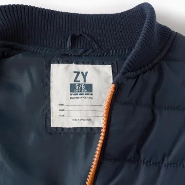 ZIPPY tamsiai mėlyna liemenė berniukams (3/4-13/14 m) iš arti