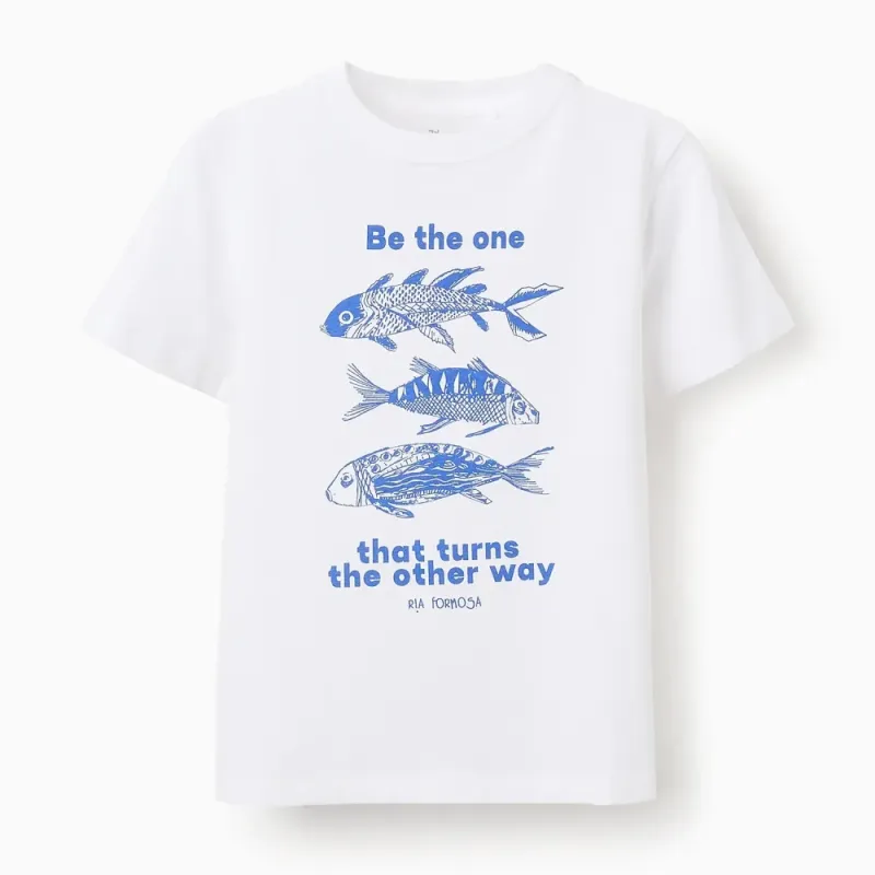 ZIPPY balti marškinėliai berniukui (3/4-13/14 m) ZIPPY balti marškinėliai berniukui (3/4-13/14 m)