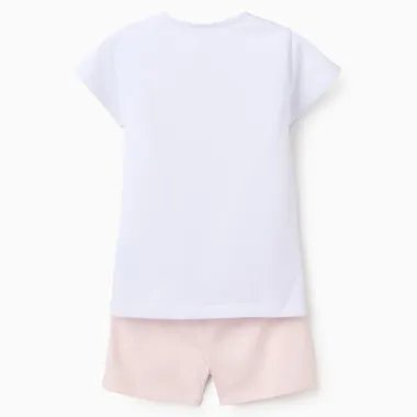 ZIPPY pižamų rinkinys Vyšnios (3/4-11/12 m), balta iš galo