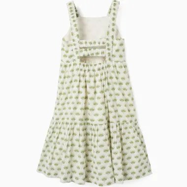 ZIPPY žalsva suknelė (3/4-13/14 m) iš galo